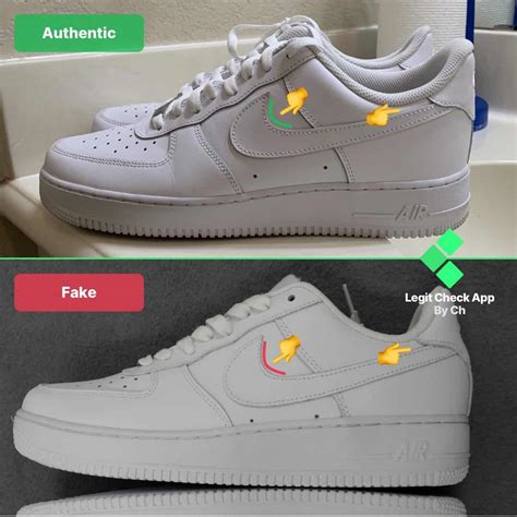 nike real vs fake|nike air force 1 scam.